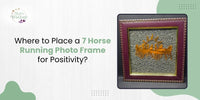 7 Horse Running Photo Frame