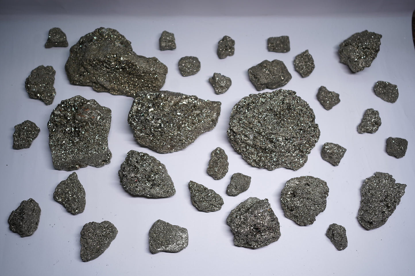 Pyrite Clusters