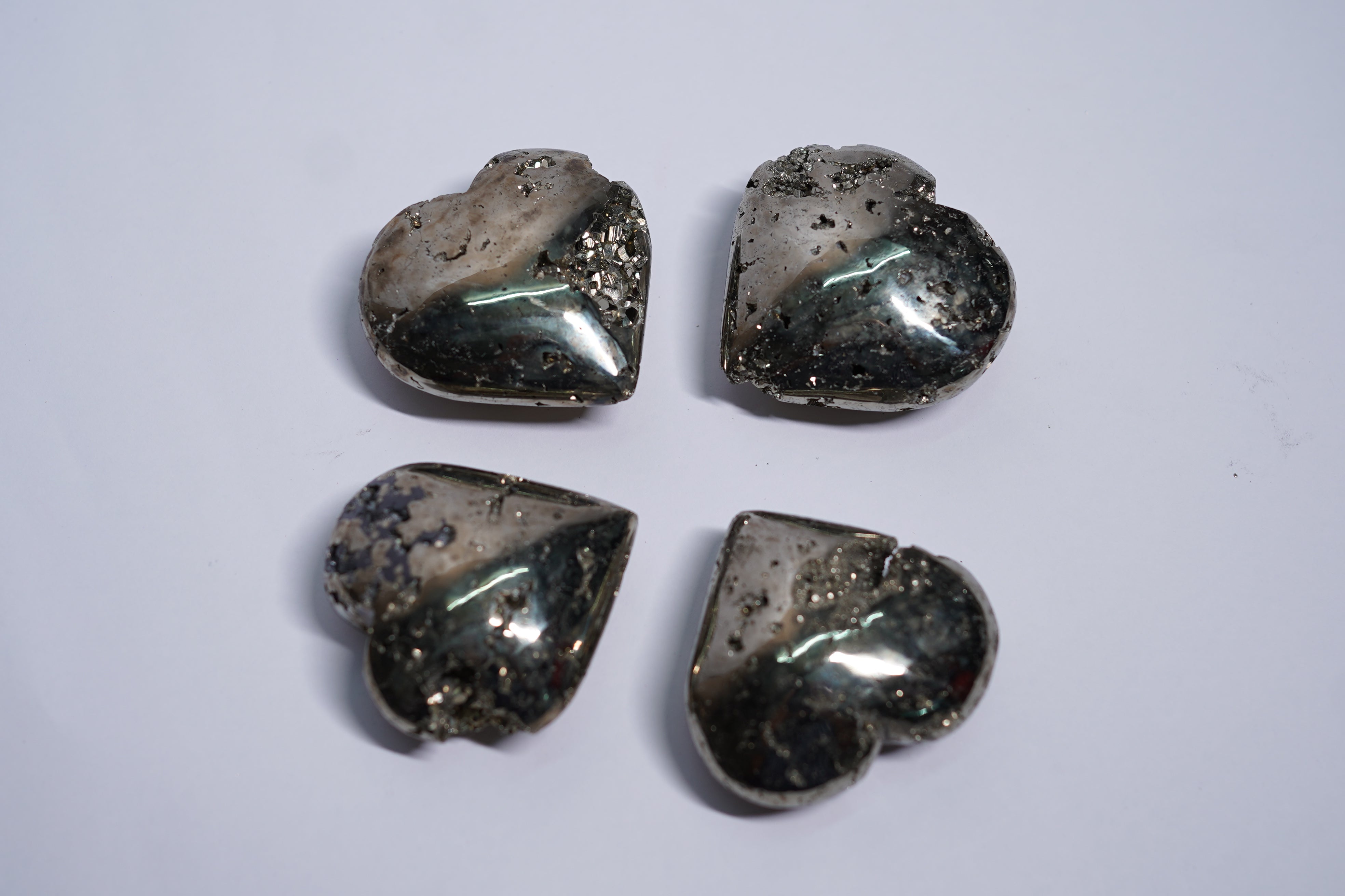 Peru Pyrite Heart