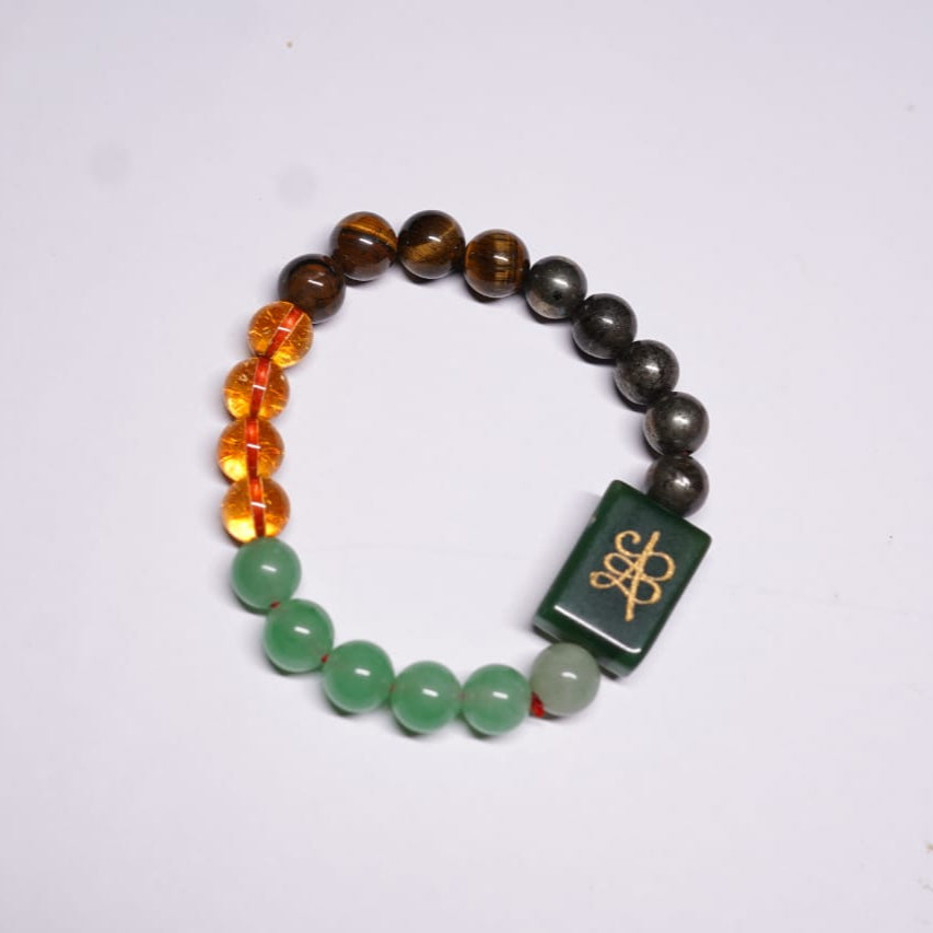 Money Magnet Bracelet with Zibu Coin – Prosperity, Abundance & Positive Flow