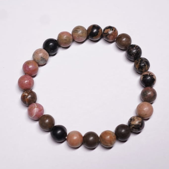 Rhodonite Bracelet – Love, Emotional Healing & Balance