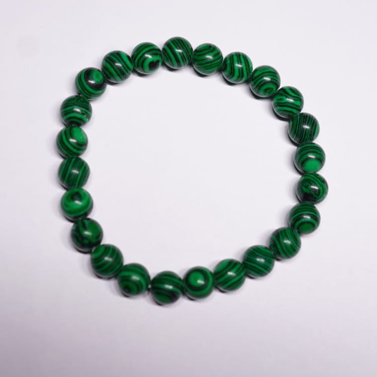 Malachite Bracelet – Transformation, Protection & Heart Healing