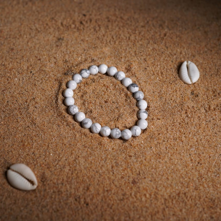 Howlite Bracelet – Calmness, Patience & Stress Relief