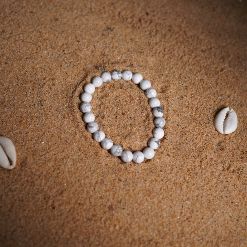 Howlite Bracelet – Calmness, Patience & Stress Relief