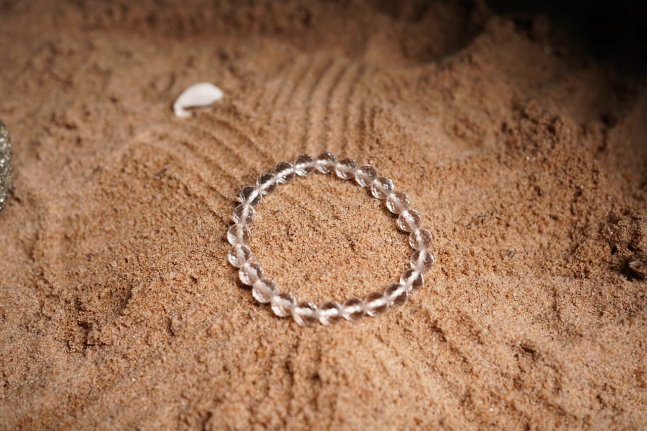 Clear Quartz – Diamond Cut Bracelet | Master Healer & Energy Amplifier