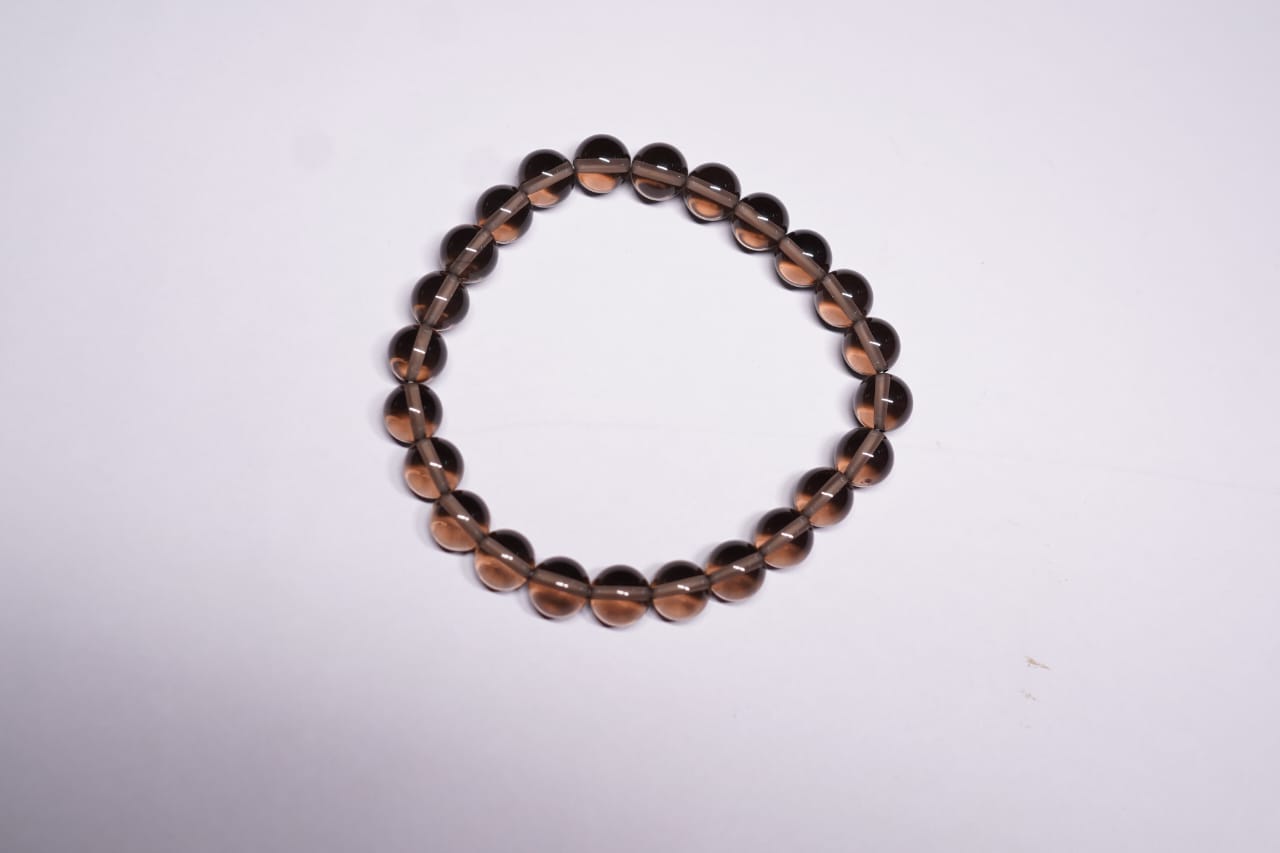 Smoky Quartz Bracelet – Grounding, Protection & Stress Relief