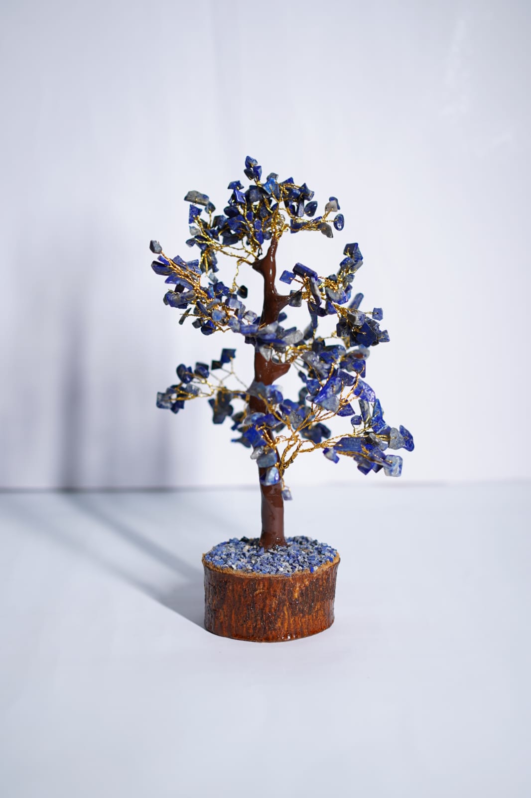 Lapis Lazuli Crystal Tree – 300 Beads, Wisdom, Protection & Inner Power
