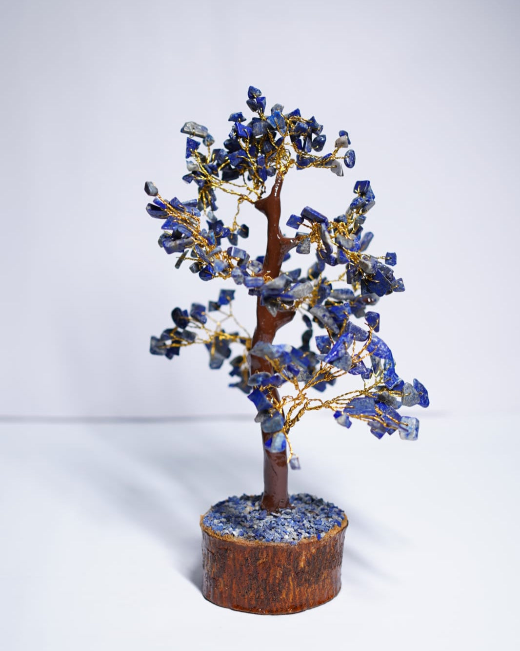 Lapis Lazuli Crystal Tree – 300 Beads, Wisdom, Protection & Inner Power