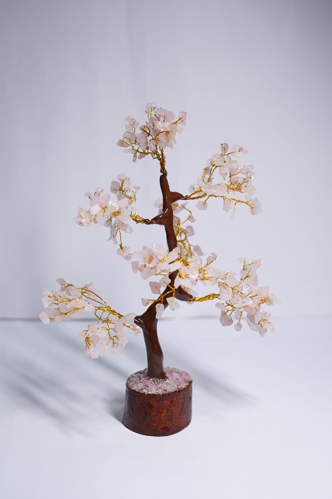 Rose Quartz Crystal Tree – 300 Beads | Love, Harmony & Healing