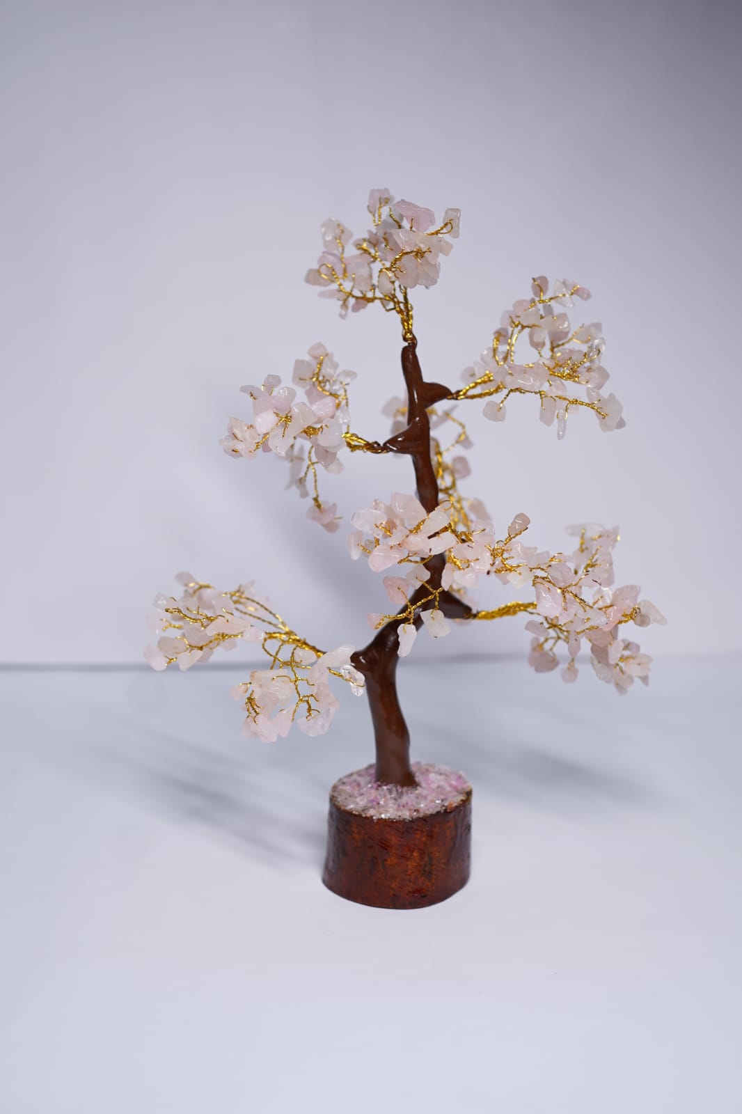 Rose Quartz Crystal Tree – 300 Beads | Love, Harmony & Healing