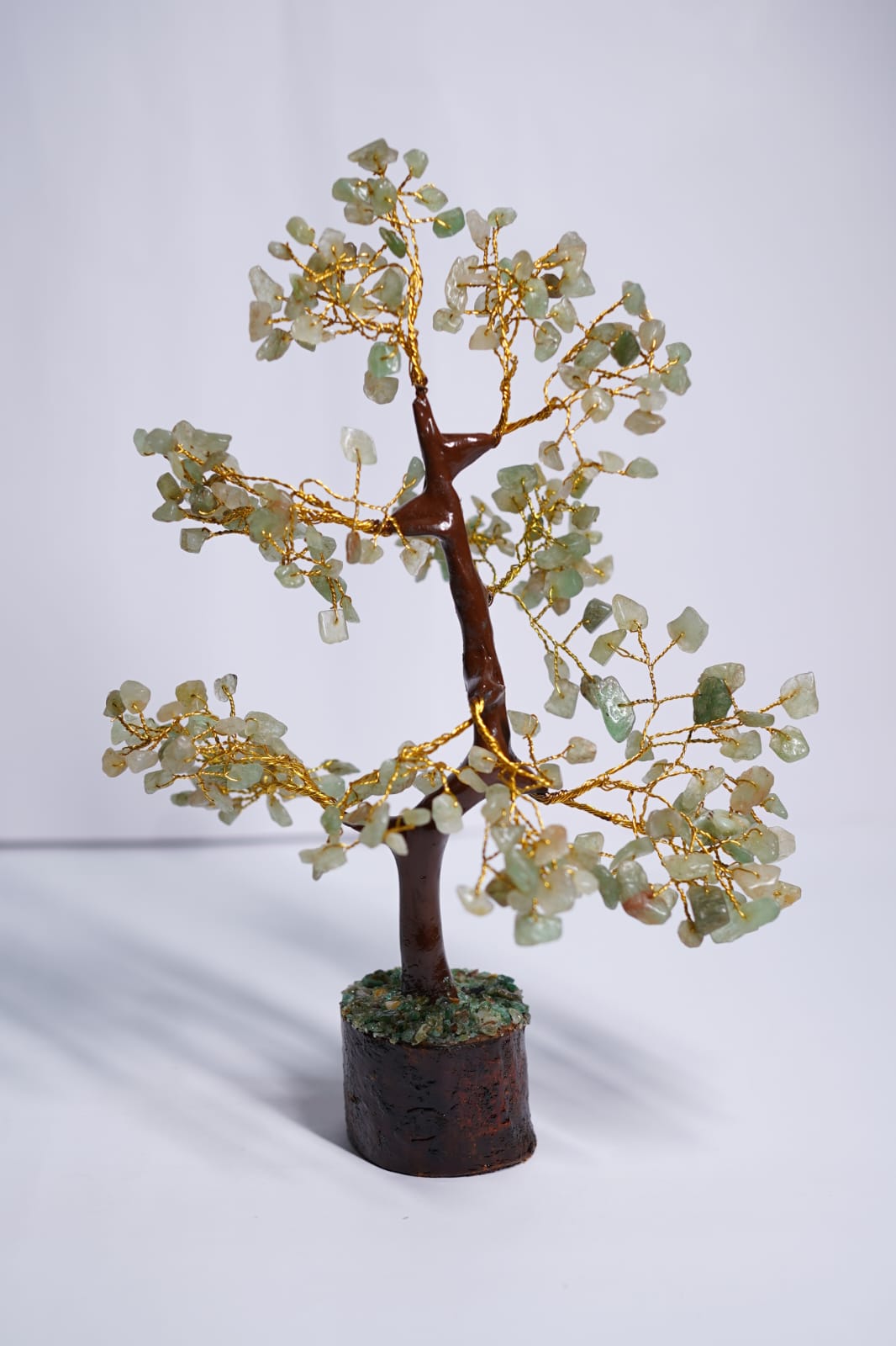 Green Aventurine Crystal Tree – 300 Beads | Luck, Prosperity & Growth