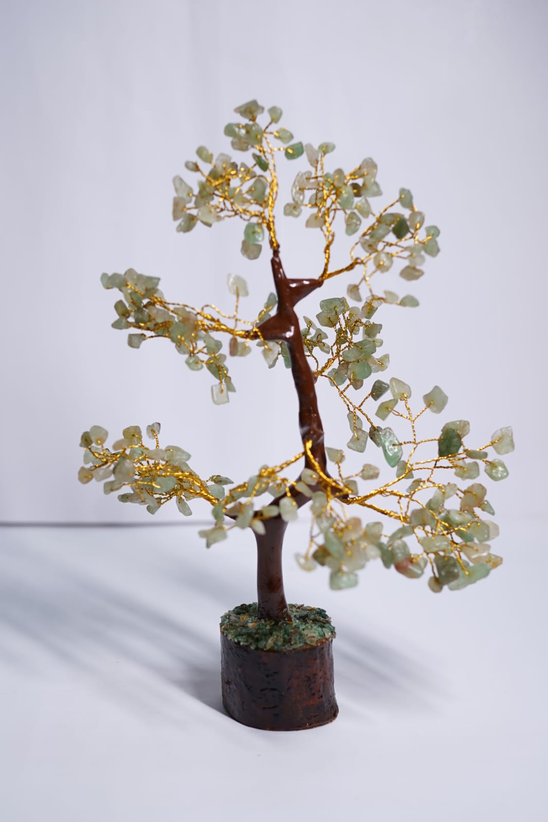 Green Aventurine Crystal Tree – 300 Beads | Luck, Prosperity & Growth