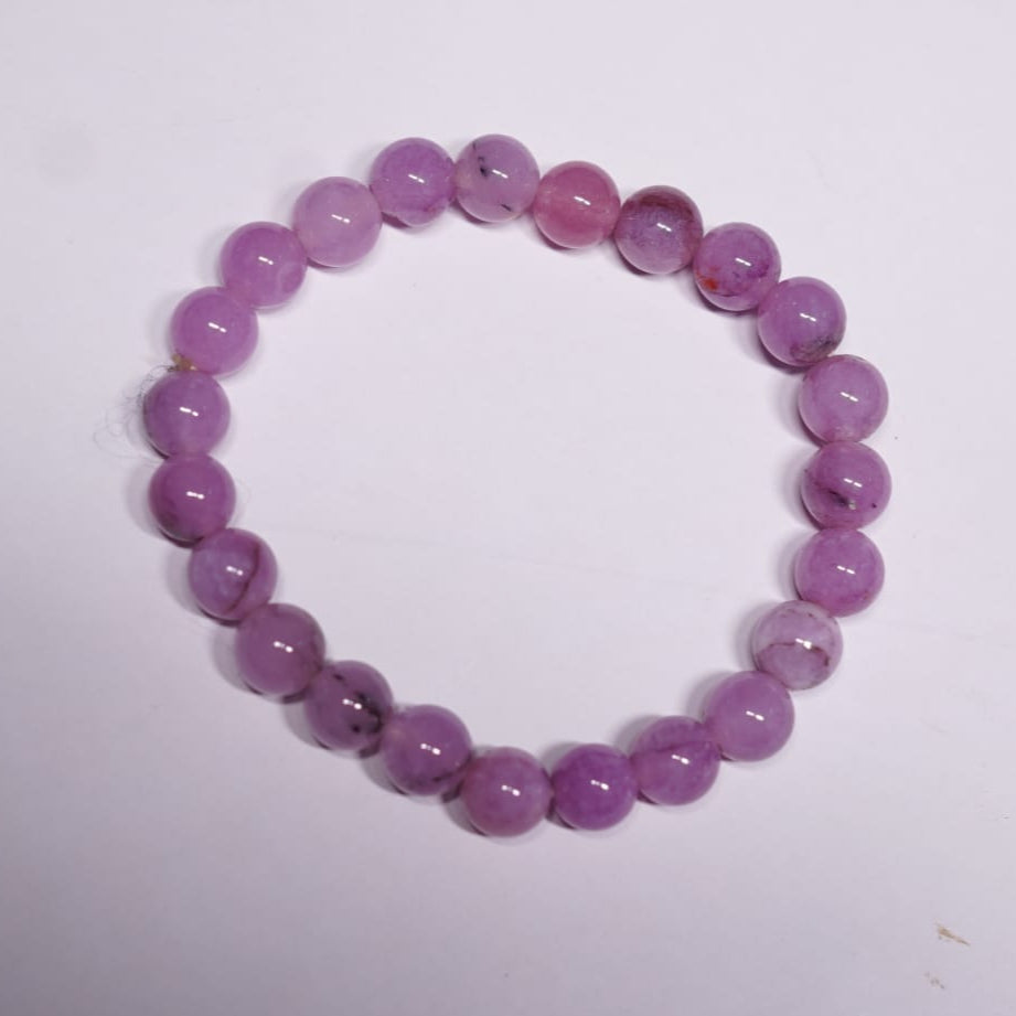💜 Kunzite Bracelet – Stone of Love, Peace & Emotional Healing
