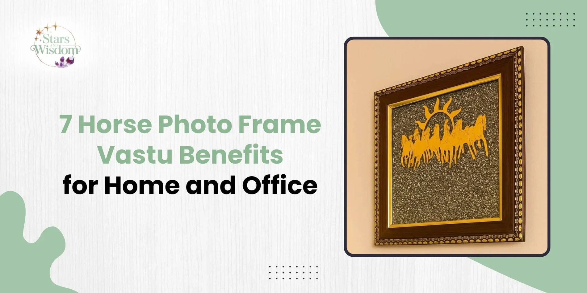 7 Horse Photo Frame Vastu Benefits