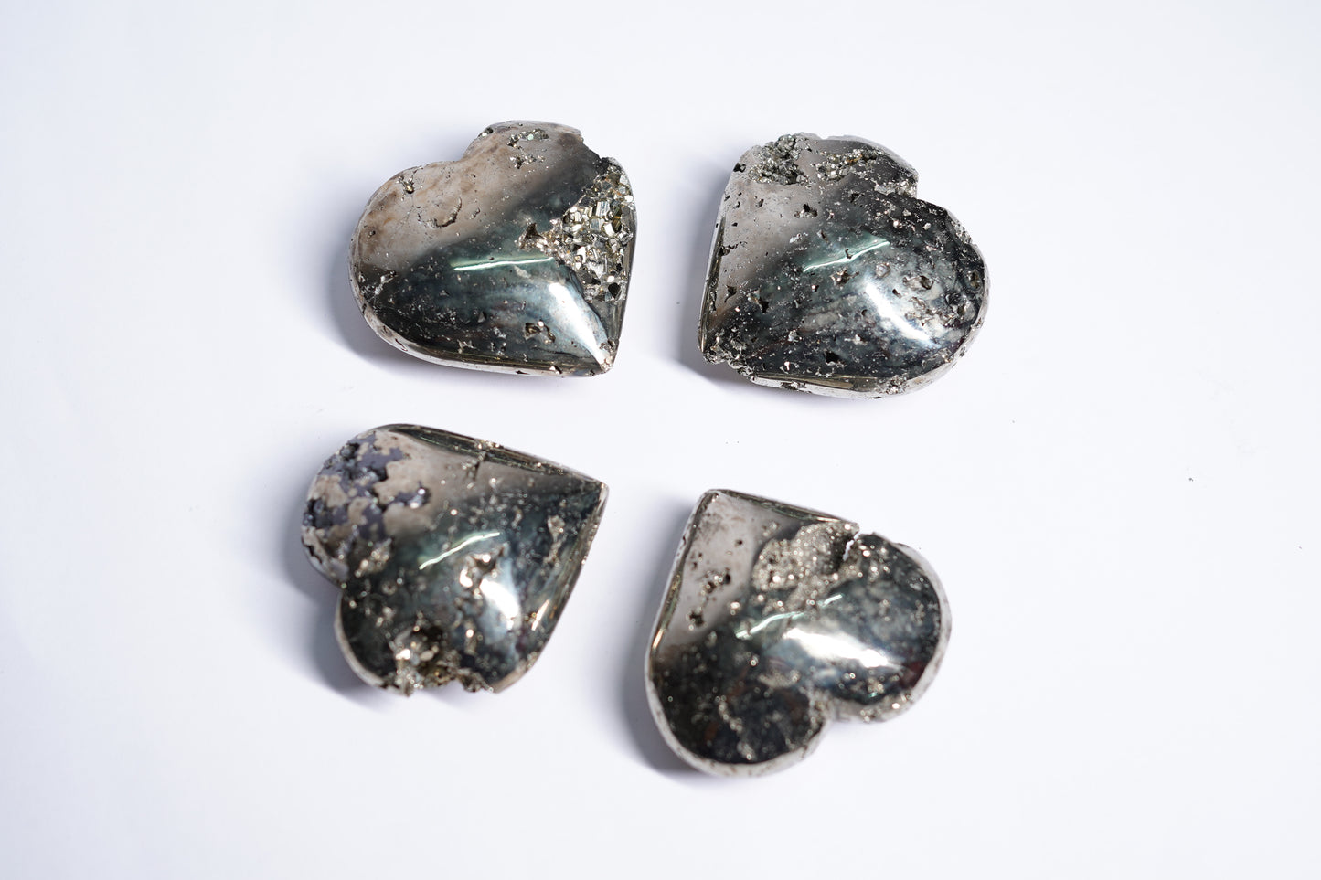 Peru Pyrite Heart