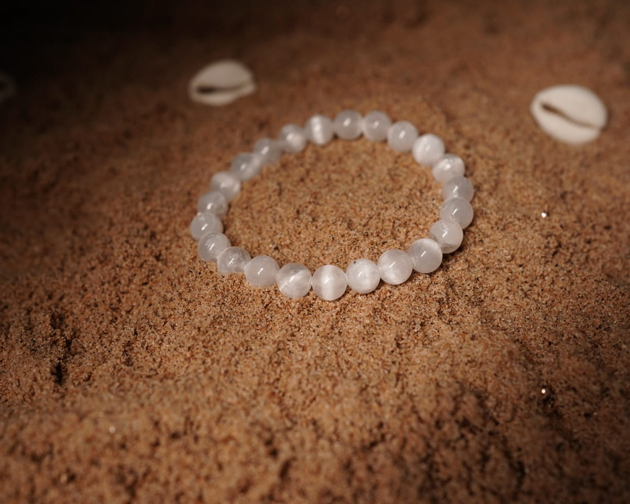 Selenite Bracelet – Cleansing, Peace & Divine Connection
