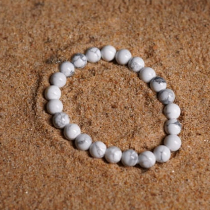 Howlite Bracelet – Calmness, Patience & Stress Relief