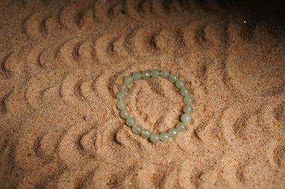 Green Aventurine – Diamond Cut Bracelet | Luck, Prosperity & Heart Healing