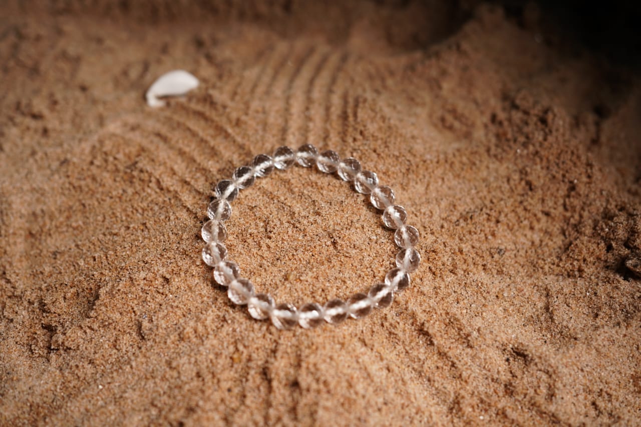 Clear Quartz – Diamond Cut Bracelet | Master Healer & Energy Amplifier