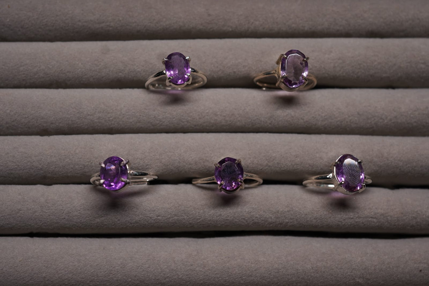 💜 Amethyst Ring – Peace, Protection & Spiritual Growth