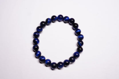 Blue Tiger Eye Bracelet – Calm, Focus & Protection