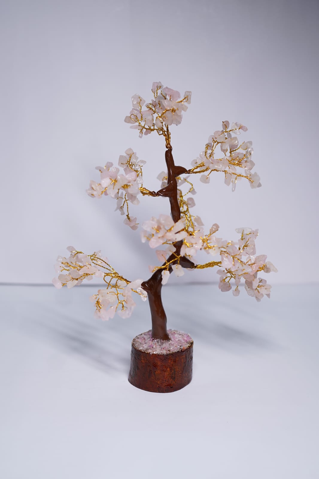 Rose Quartz Crystal Tree – 300 Beads | Love, Harmony & Healing
