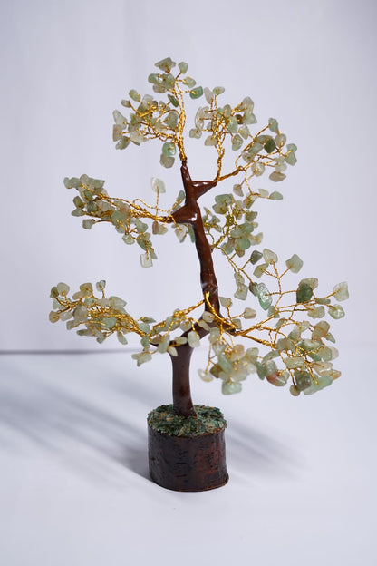 Green Aventurine Crystal Tree – 300 Beads | Luck, Prosperity & Growth