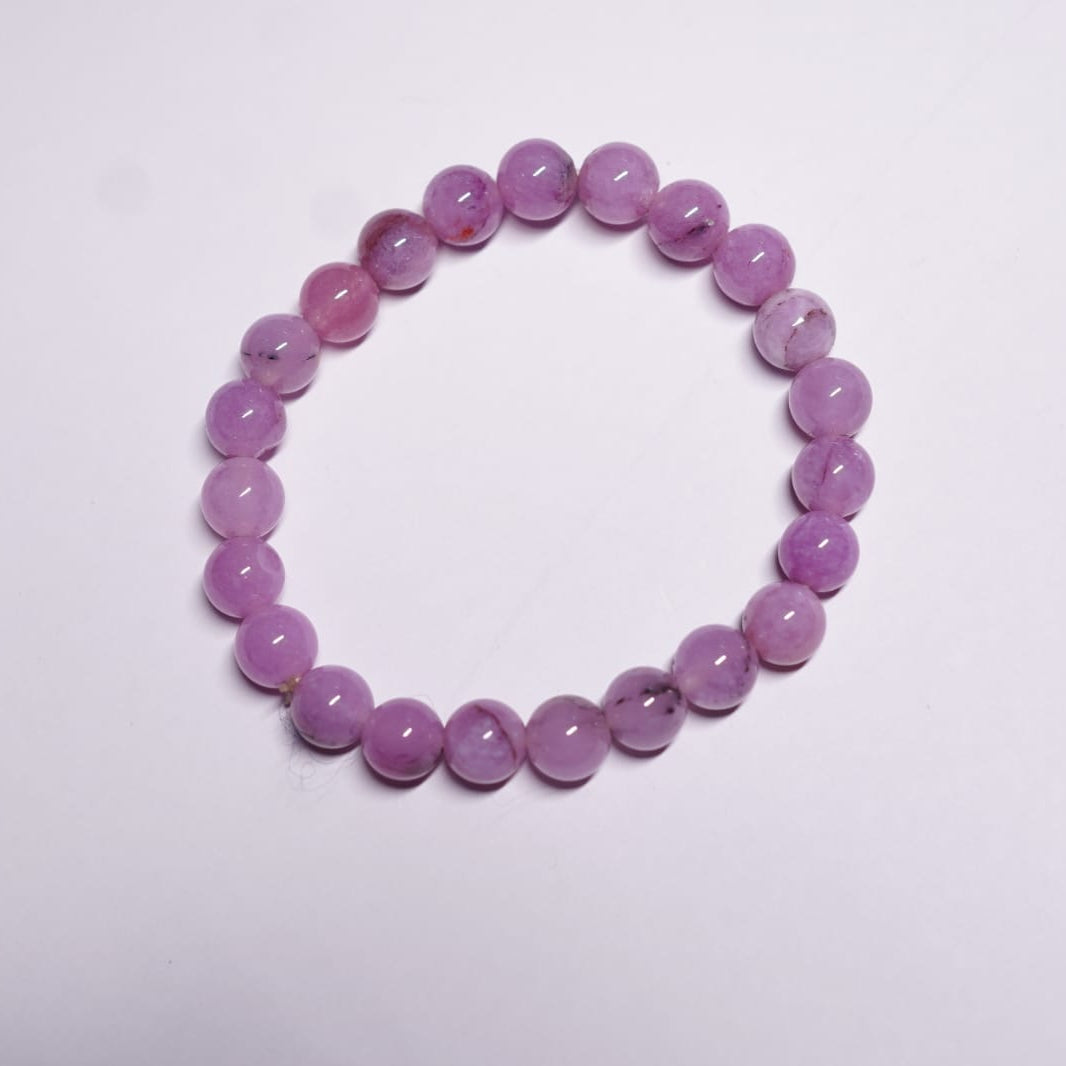 💜 Kunzite Bracelet – Stone of Love, Peace & Emotional Healing