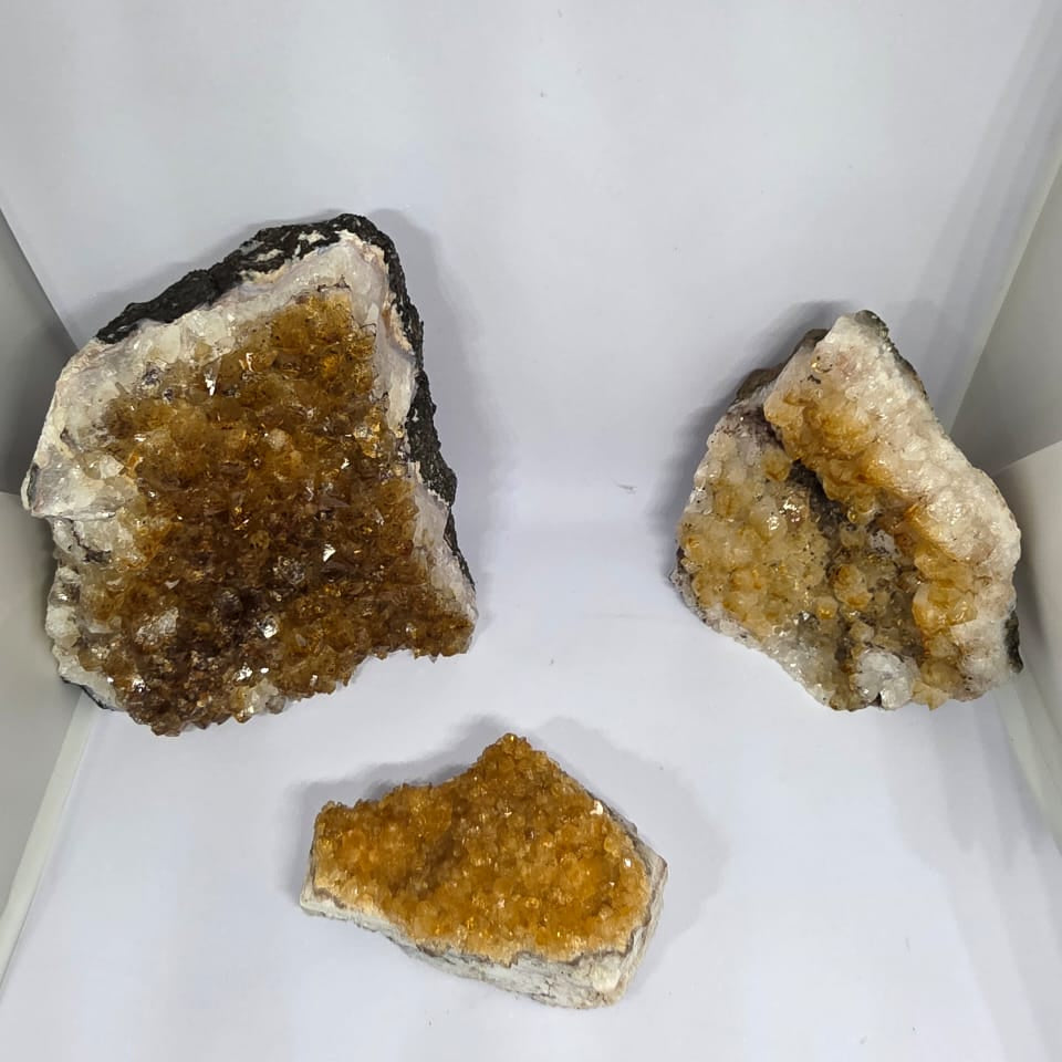 🌟✨ Citrine Cluster – The Stone of Wealth, Joy & Abundance