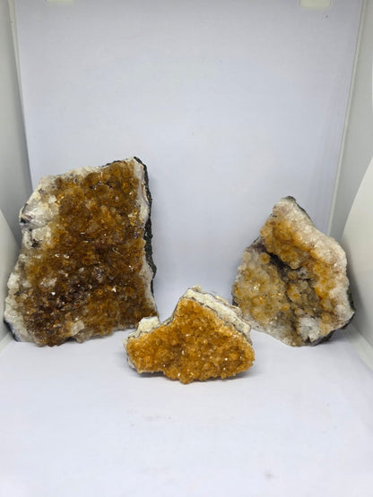 🌟✨ Citrine Cluster – The Stone of Wealth, Joy & Abundance